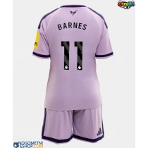 Otroški Nogometni dresi Newcastle United Harvey Barnes #11 Tretji 2026-27 Kratek Rokav (+ Kratke hlače)